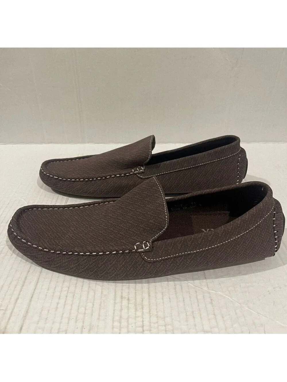 Men’s Chuxx Brown Business Casual Slip On Loafers Size 11 US